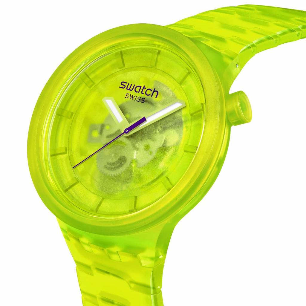 Swatch YELLOW JOY Big Bold Biosourced Watch SB05J103
