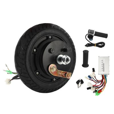 Elektrische Scooter Naafmotor Kit 350W 8 Inch Motorwiel Borstelloze Controller LCD Gashendel met Vergrendeling