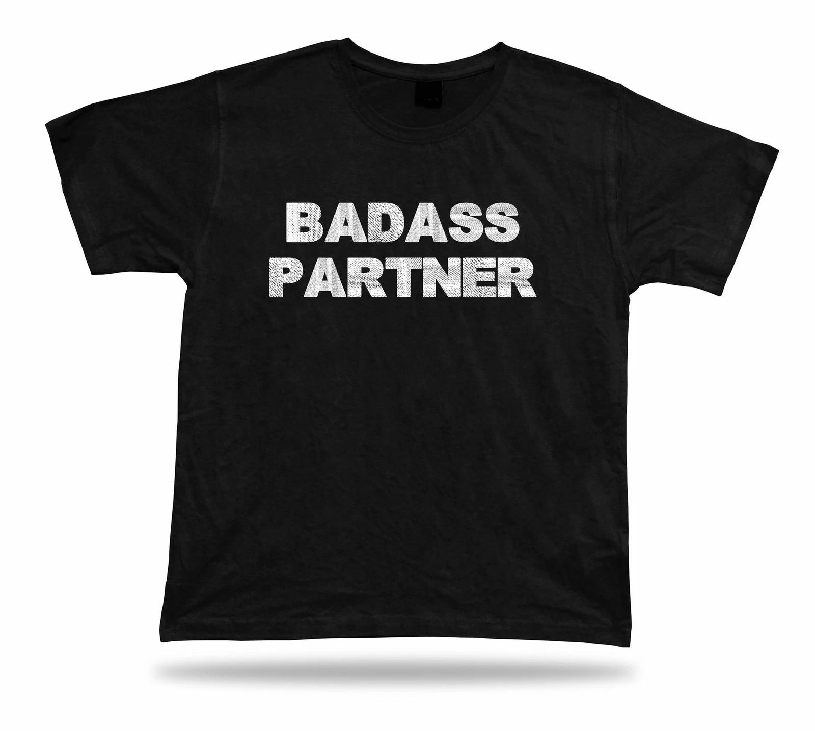 Badass Partner Awesome Groom best Ever T shirt No1 Gift Idea birhday present Tee 4XL