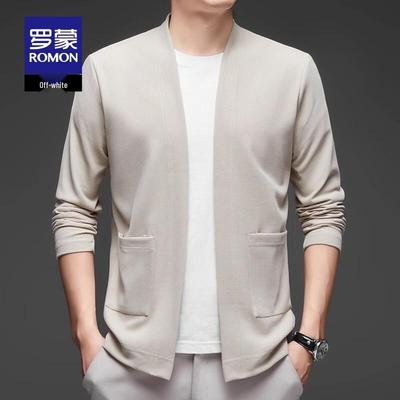 Men's Business Casual Knitted Cardigan Jacket