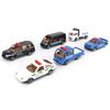 6pcs 1/60 Alloy Car Toy Simulation Vehicle Model Children Kid PullBack Vehicle Toy(Style B )