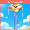 Dog And Polyester Cat Animal Kites Triangle Flying Toys For Travel Parties And