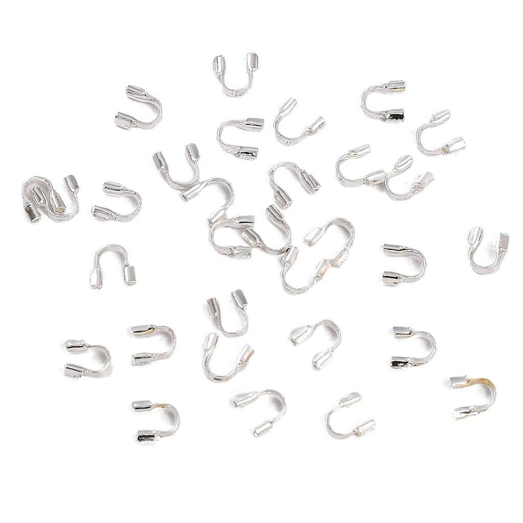 10/50 szt. Miedziana klamra w kształcie litery U do tworzenia biżuterii DIY akcesoria rzemieślnicze