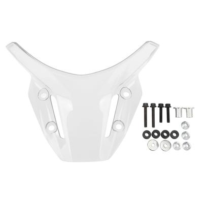 Pare-brise de moto Pare-brise Phare Déflecteur Carénage pour MT‑09 2021 et suivants Blanc