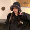 Korean Version Plush Thickened Warm Bucket Hat Women's Versatile Fashion Cold and Windproof Winter Ear Protection Basin Hat Mongolian Hat