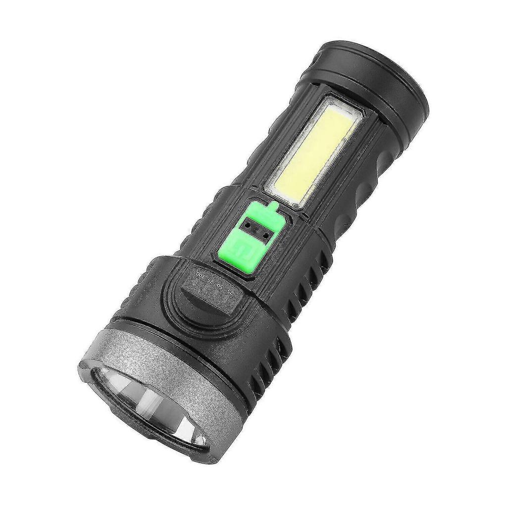 Led Flashlight-super Bright Torch-usb Lamp-high Powered Rechargeable