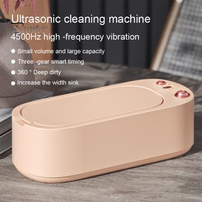 1 Set 400ML Cleaning Machine Efficient Jewelry Cleaner for Eyeglasses Ring Earring Necklaces Watch Strap