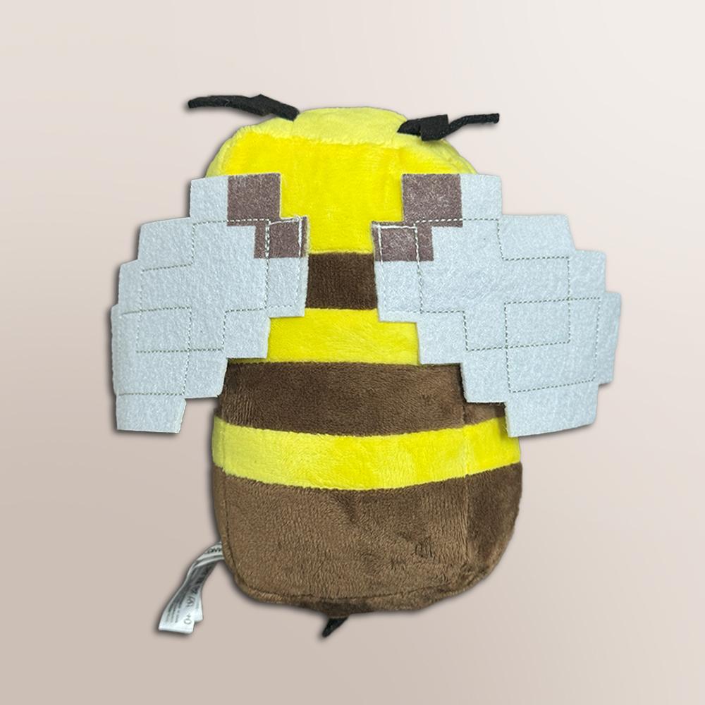 20cm MC Little Bee Plush Toys Game MC Baby Bee Plush Soft Stuffed Animals Toys Doll for Children Kids Gifts