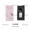 Mini Foldable Nail Clipper with Keychain - Portable Flip-Top Kitten Design