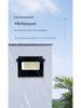 Foldable Solar LED Floodlight with Remote, Motion Sensor, and Outdoor Wall Mount for Garden Lighting