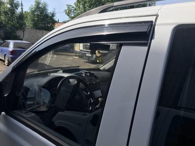Windbreakers (2 Pcs, Sunplex Sport) for Mercedes Viano 2004-2014