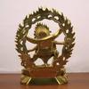 Feng Shui High Quality Buddha Copper Six-armed Maha Gala Daiheitian God of Fortune Statue