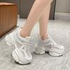 8CM Summer Sneakers Women Vulcanized Shoes Breathable Thick Sole Ladies Trainers Platform Women Chunky Sneakers Basket Femme