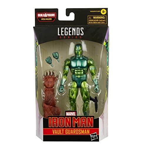 Hasbro Marvel Legends Series Iron Man Comics Vault Guardman 6-inch Action Figure F0356 (Authentic) with Build-A-Figure Parts