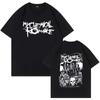 My Chemical RoUnisexce Grafische Print T-shirts Zomer Unisex Dames Mode Casual Losse Tops Streetwear Ronde Hals Korte Mouw T-shirts