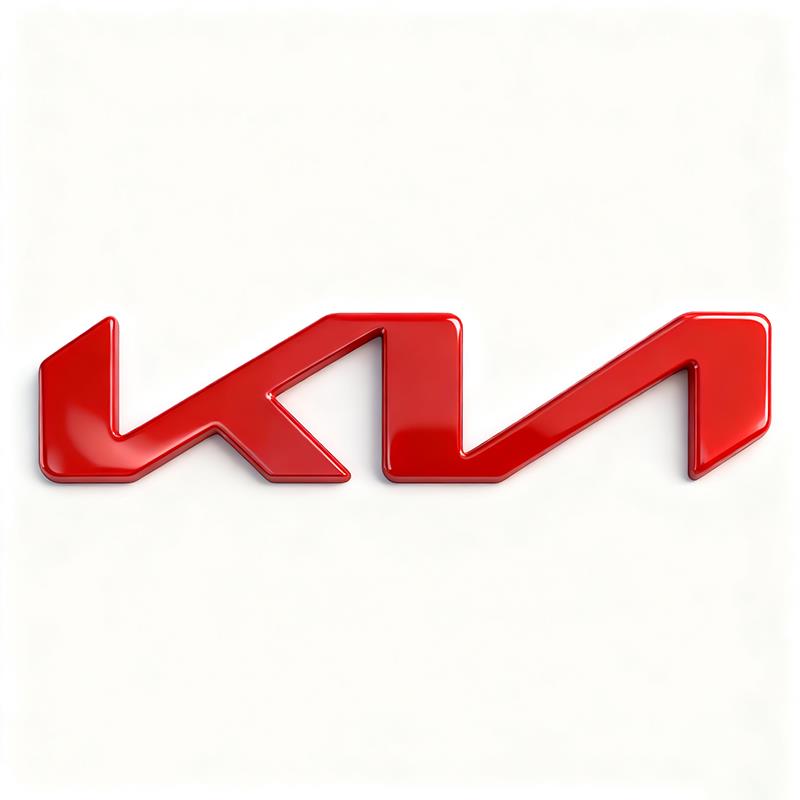 ABS Car Front Hood Rear Tail Trunk Emblem Badge Sticker For KIA EV6 Stinger RIO Sorento Picanto Ceed Borrego Syros K4 K5 K8 K9