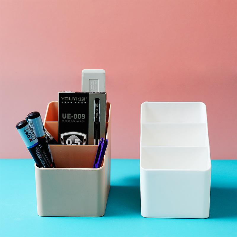 Trapezowe Pudełko do Przechowywania Makijażu do Kreatywnego Salonu na Biurko