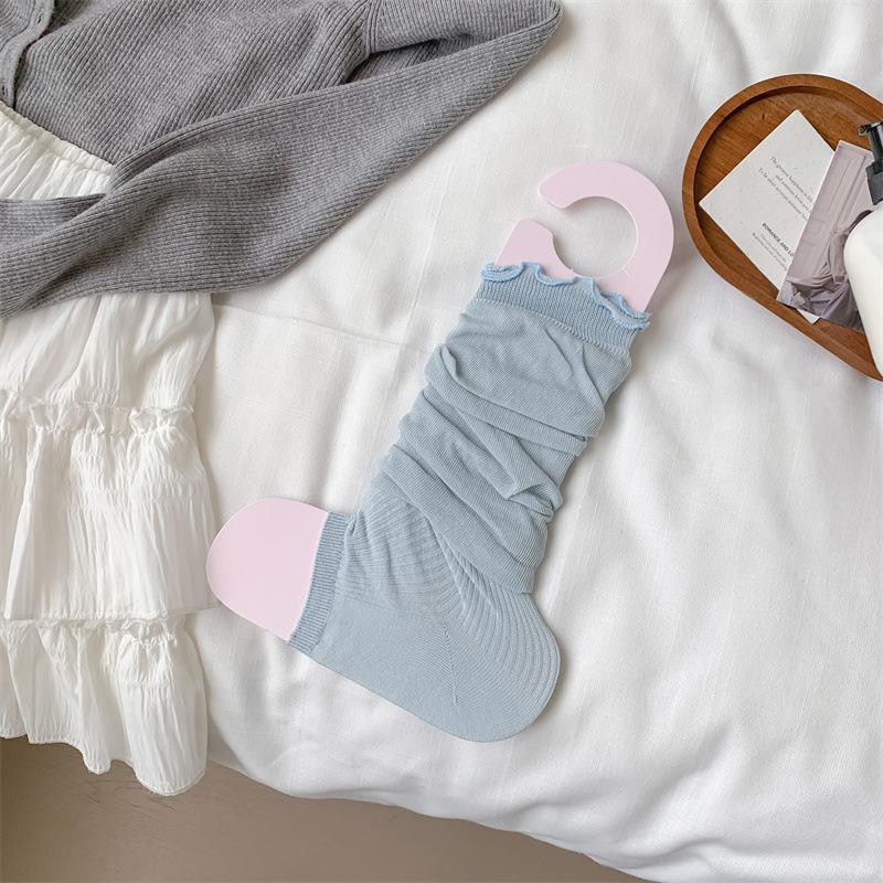 Sock Covers, Spring Thin Ballet Style Foot Treading, Sock Covers, Tide Lace Piles, Sock Covers, Versatile Sunscreen, Leg Covers, Cotton