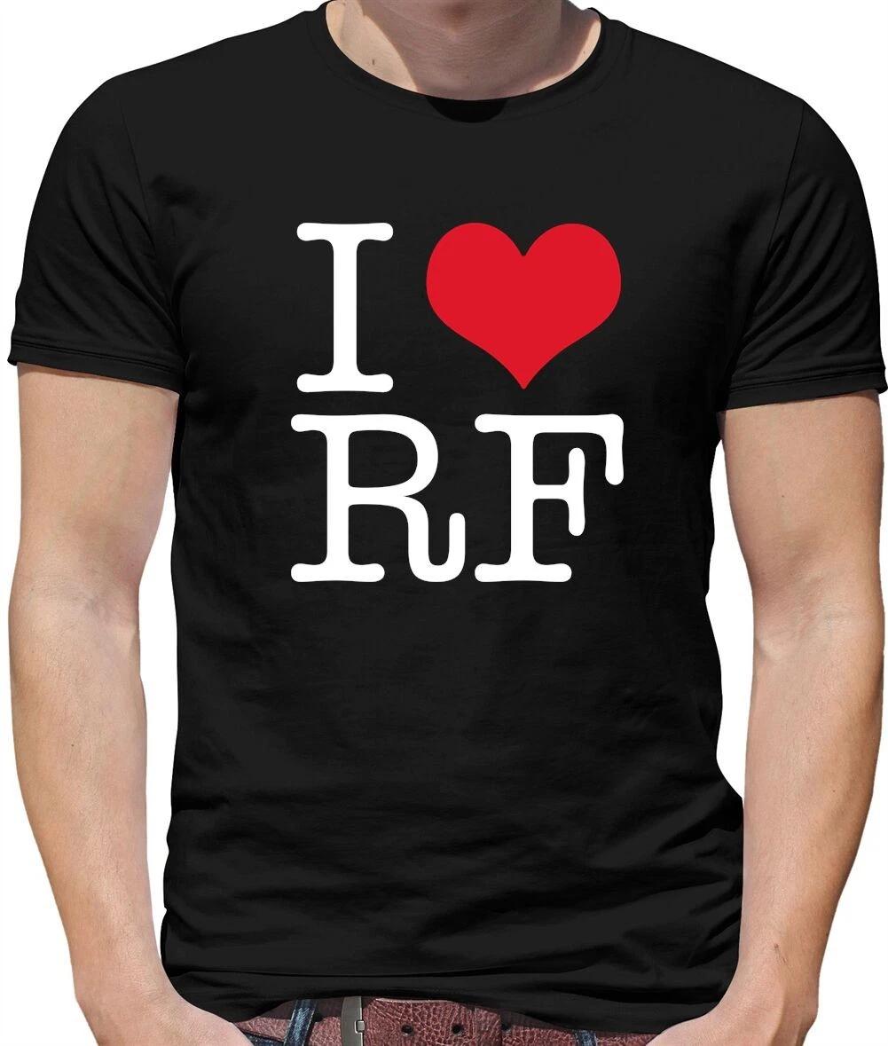 I Heart Celeb Initials RF Mens T-Shirt - Tennis - Sports - Federer - Player XXXL