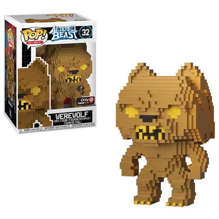 Figurine Funko Pop! N°32 - Altered Beasts - 8-bit Greek Warrior (gp), Micromania-Zing, numéro un français du jeu vidéo et de la pop