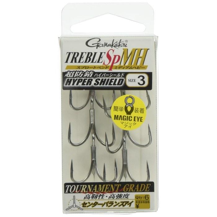 Gamakatsu Treble Hook SP-MH #3 Hyper Shield (Individual)