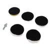 3in Imitation Wool Polishing Pad Kit with 5/8in‑11 Drill Adapter Buffing Pads for Car Buffer Polisher Wool Polishing Pad