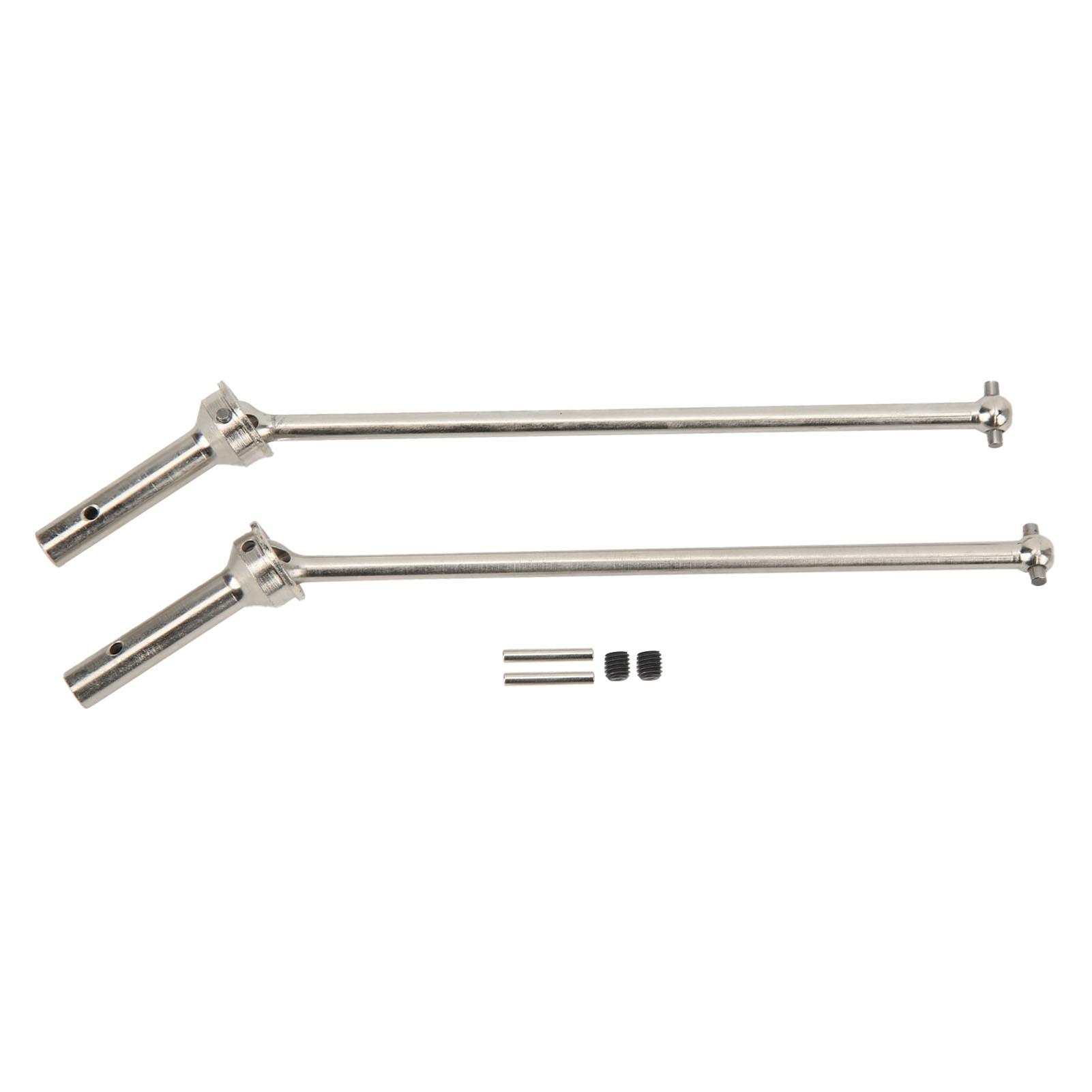 

2PCS 185mm RC CVD Driveshaft Steel RC Front and Rear CVD Drive Shafts RC Parts for ARRMA 1 7 1 8 RC Car Silver срібний