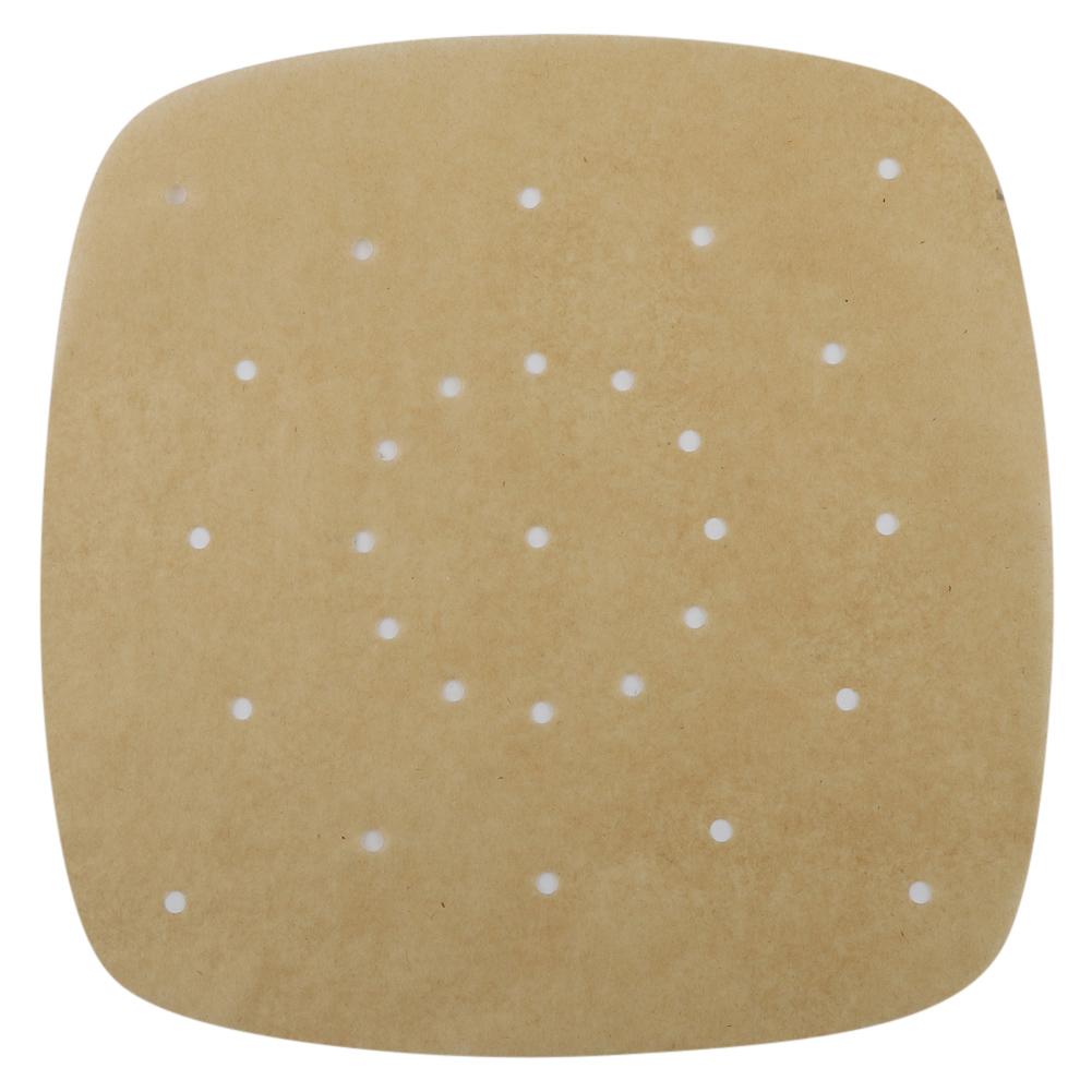 7.5in Perforated     Paper Liners for   Fryer Cooking Steaming(White)