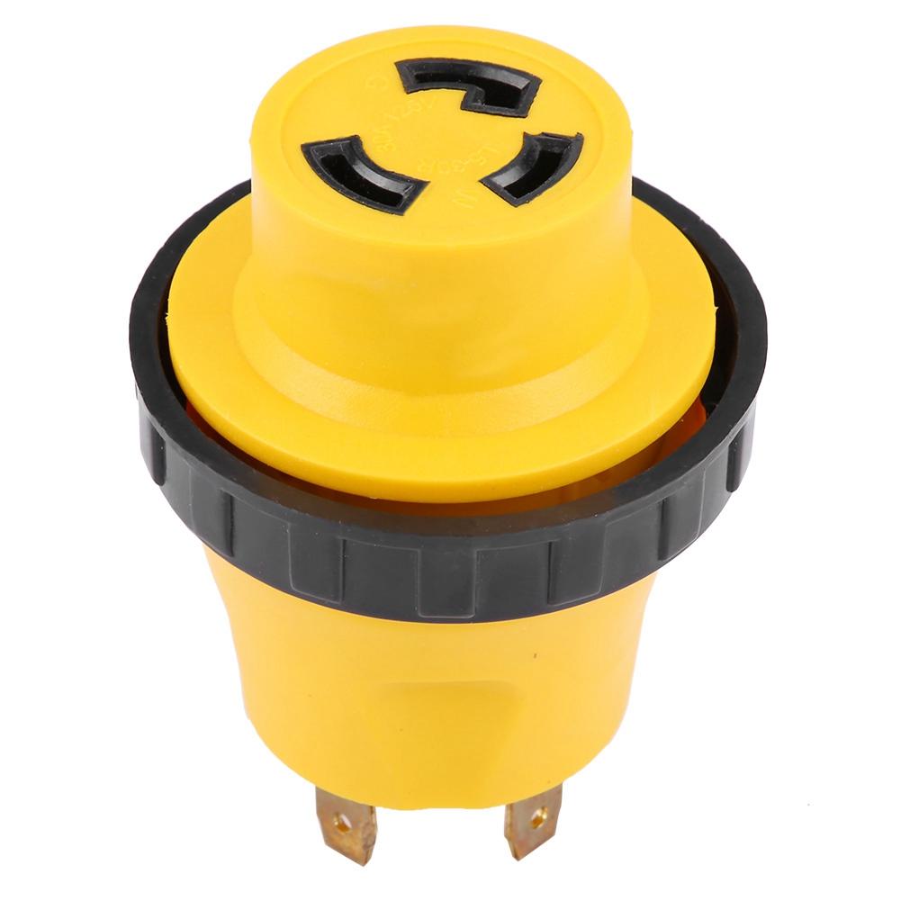 

Адаптер шнура питания для RV 125 В, штекер 30 А (папа) - разъем 30 А (мама)