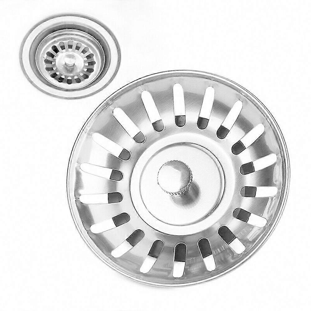 Steel Replacement Kitchen Sink Drain Waste Plug Strainer