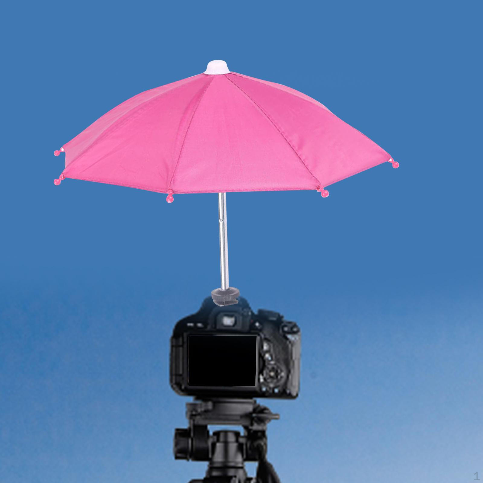 

Зонт 10,6 дюйма для камеры с креплением на башмак, универсальный чехол от дождя, защитная шторка розы красного