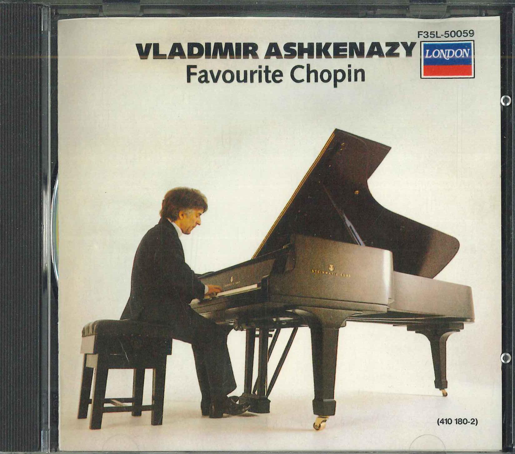 

CD ASHKENAZY - Favourite Chopin F35L50059 LONDON 1983 Japan Classical Used