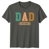 Dad Est 2024 Unisexs TShirt New Dad Fatherhood Fathers Day Gift For Him