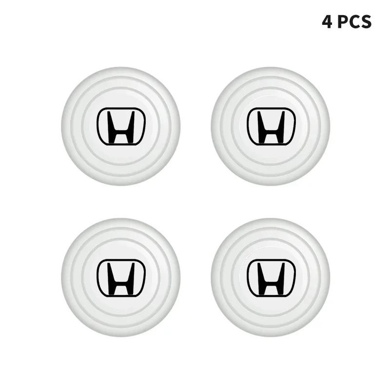 1/2/4Pcs Car Trunk Sound Insulation Pad Luminous Shock Absorber For Honda Civic xrv hrv crv brv City Accord Fit Jazz Insight