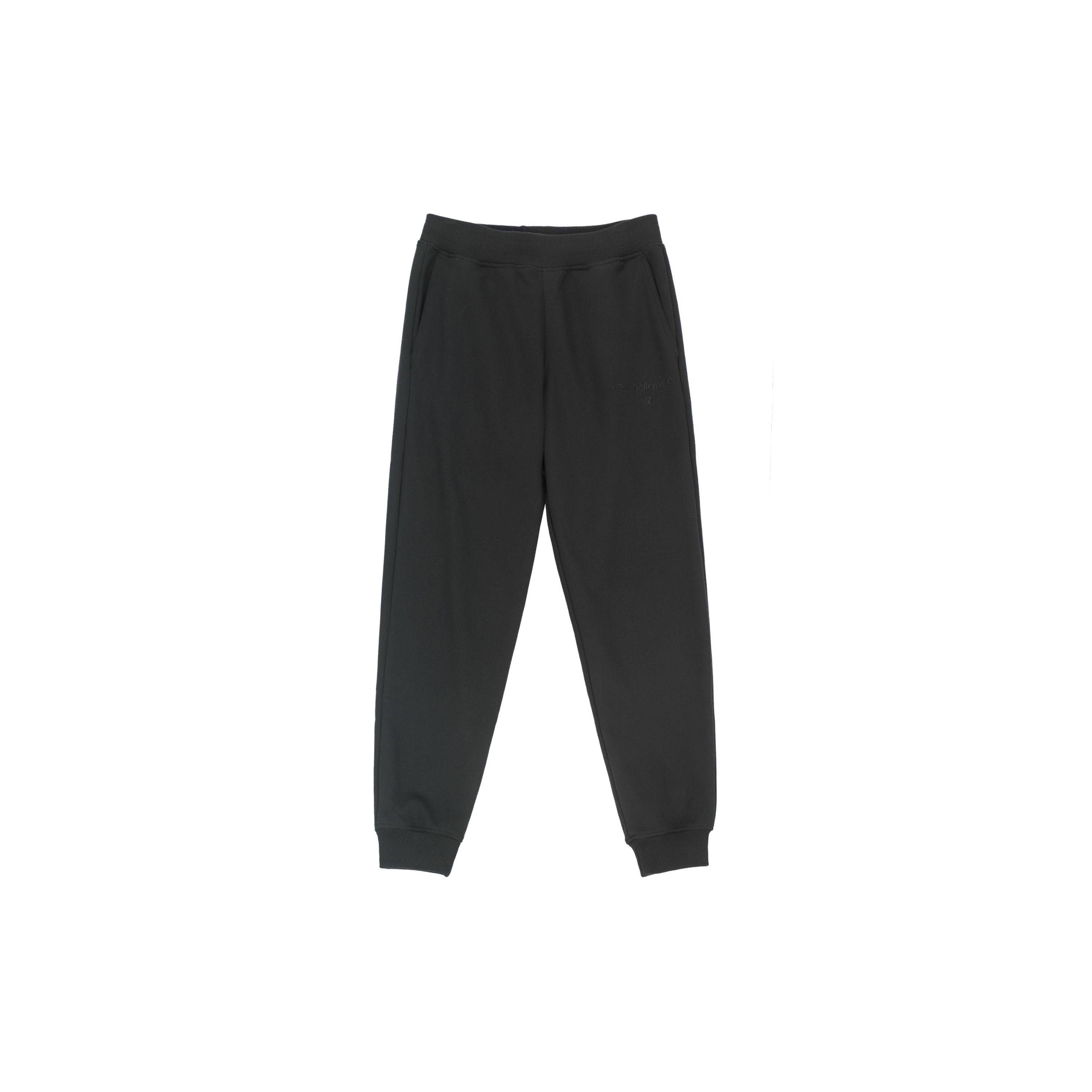 

Мужские однотонные спортивные спортивные штаны New Balance, черные AMP21557-BK