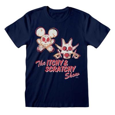 THE SIMPSONS Unisex Adult Brokenskulls T-Shirt