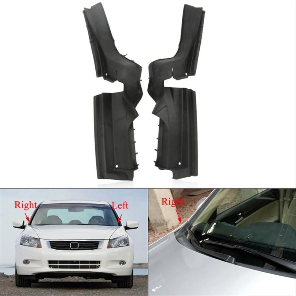1 Pair Engine Bonnet Hood Hinge Cover For HONDA ACCORD 2008-2013