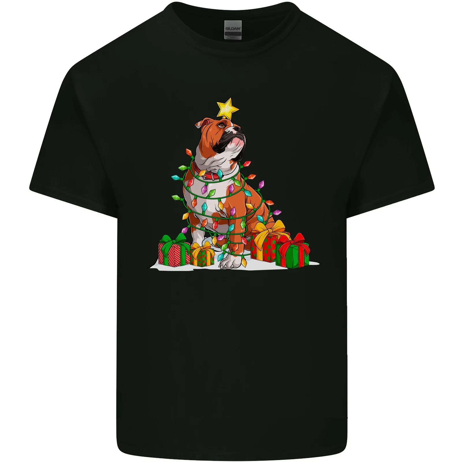 A Christmas Boxer Dog Xmas Kids T-Shirt Childrens 3XL