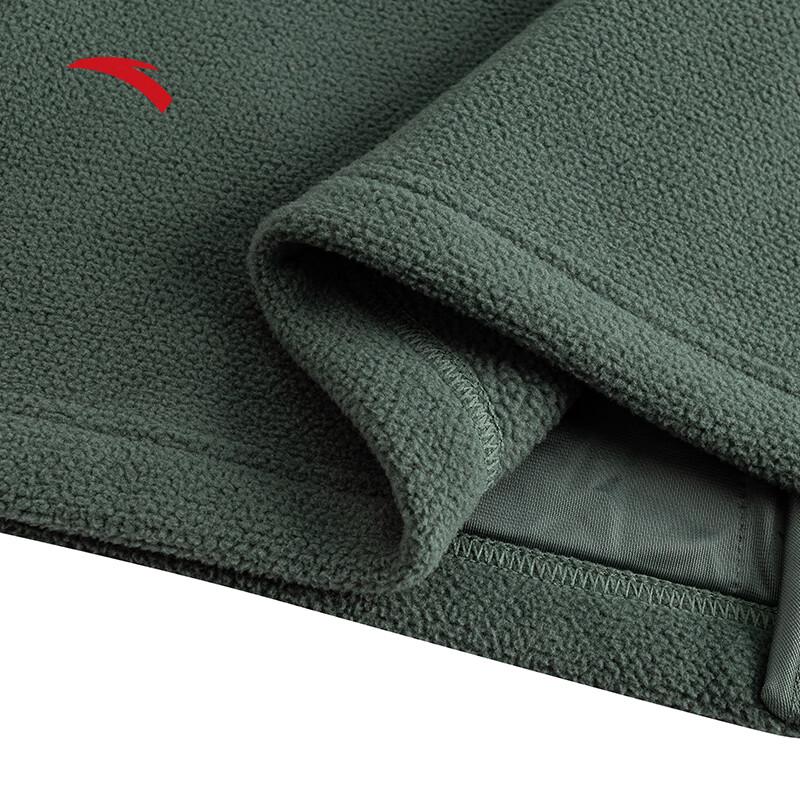 Anta Men's Outdoor Hooded Fleece Jacket