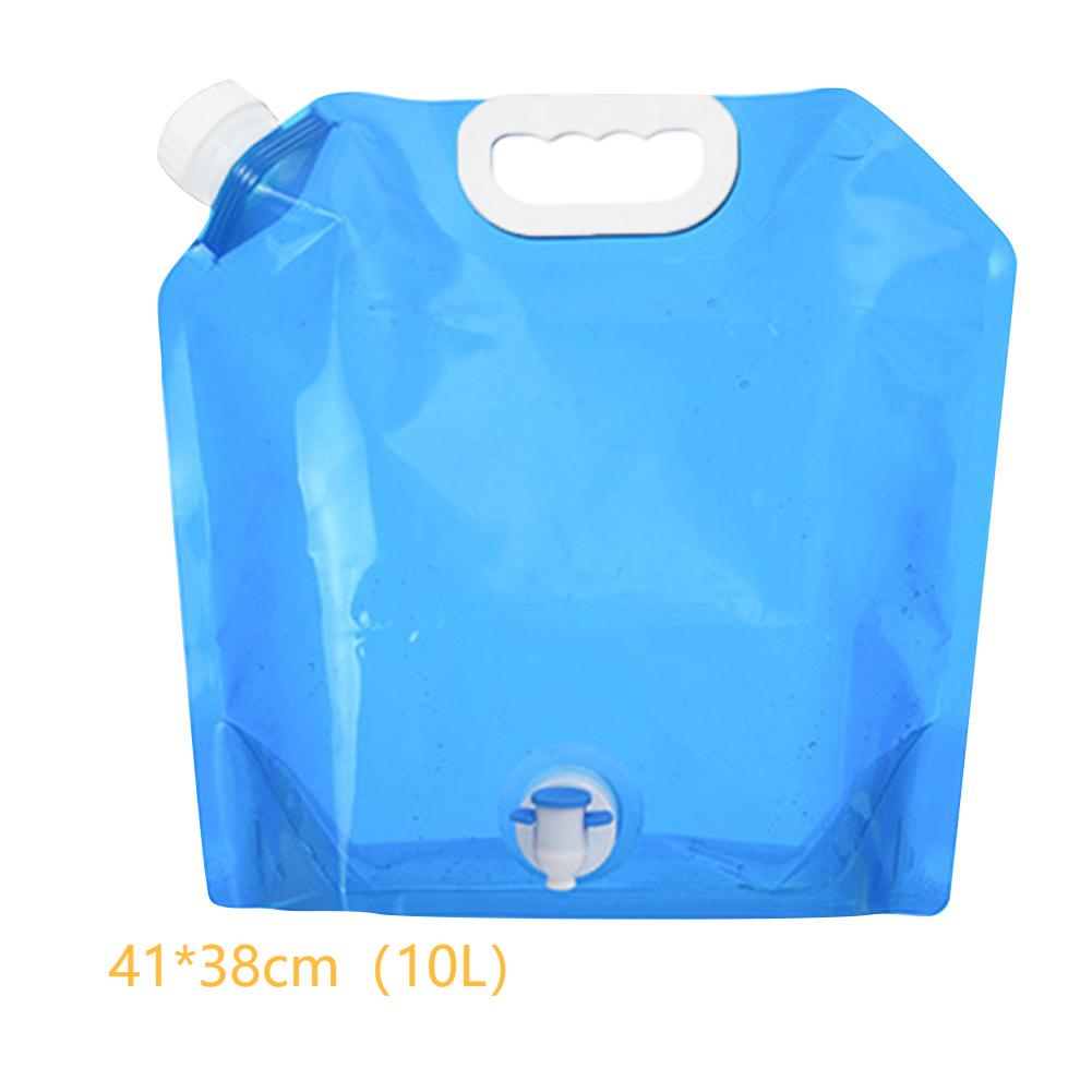 10-12L Wassereimer Große Kapazität Tragbare Camping-Wassertasche mit Abnehmbarem Wasserhahn Auslaufsicher für Camping Angeln Picknick Wandern