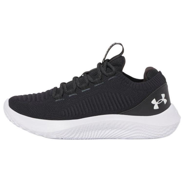 Under Armour Flow Dynamic 2 Black White Women Sneakers Anthracite 3028077-003