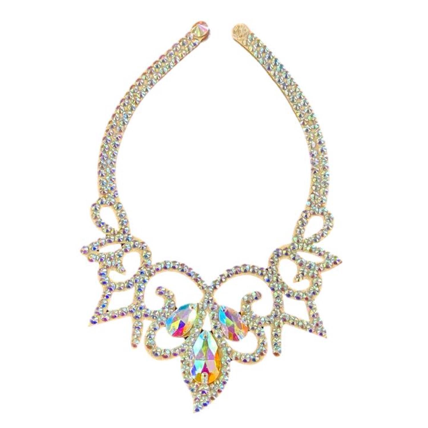 

Belly Dance Ballroom Dance Party Necklace Aurora Stone [J s select] Women s (A)