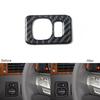 For Camry 2007-2011 Carbon Fiber Interior Rearview Mirror Panel Cover Trim