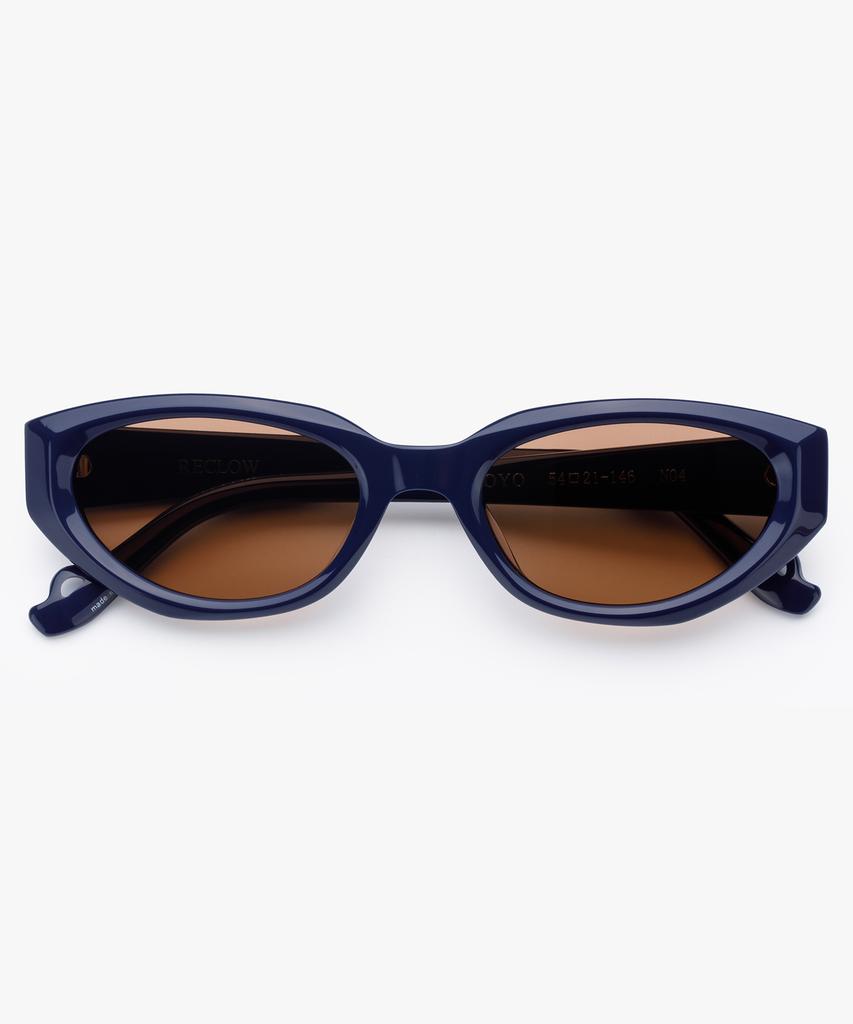 Likkeullou Rc Acetate Yoyo Sunglasses Navy