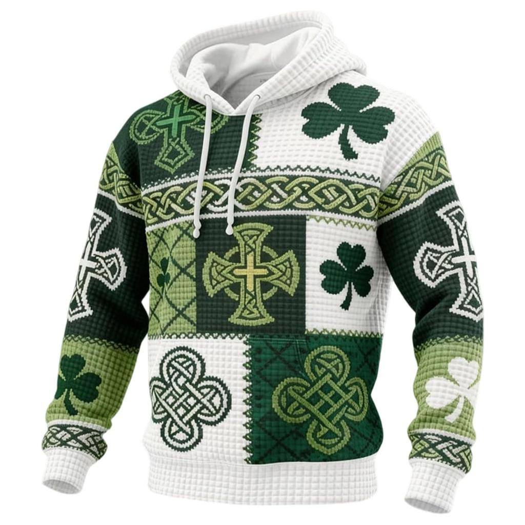 Pull en tricot graphique décontracté pour homme, chemise décontractée, tenue de vacances