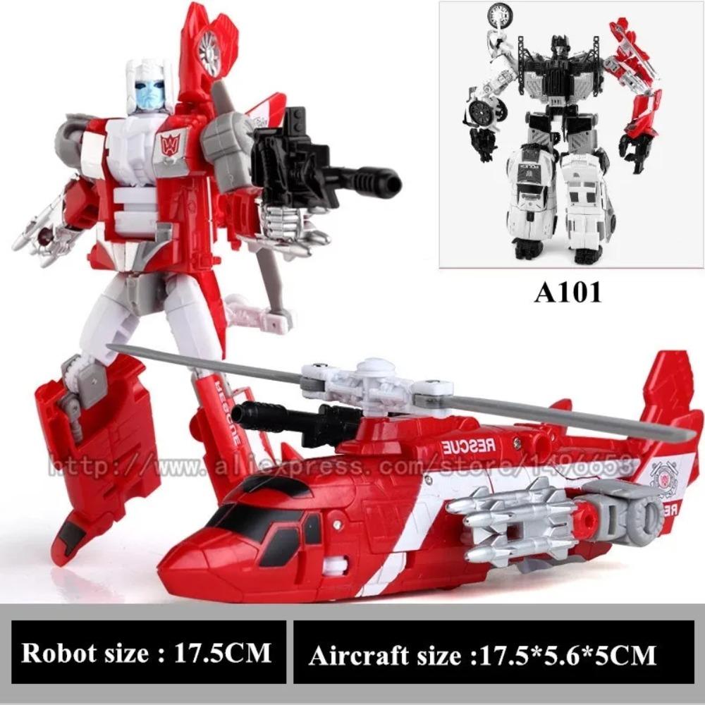 Haizhixing Cool Transformation Robot Car Toys Boys Anime Devastator Aircraft Tank Engineering Military model KO GT2 Kids Toy