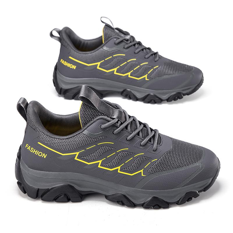 Men Lightweight Hiking Shoes Breathable Mountain Trekking Sneakers Outdoor Sports Shoes for Summer