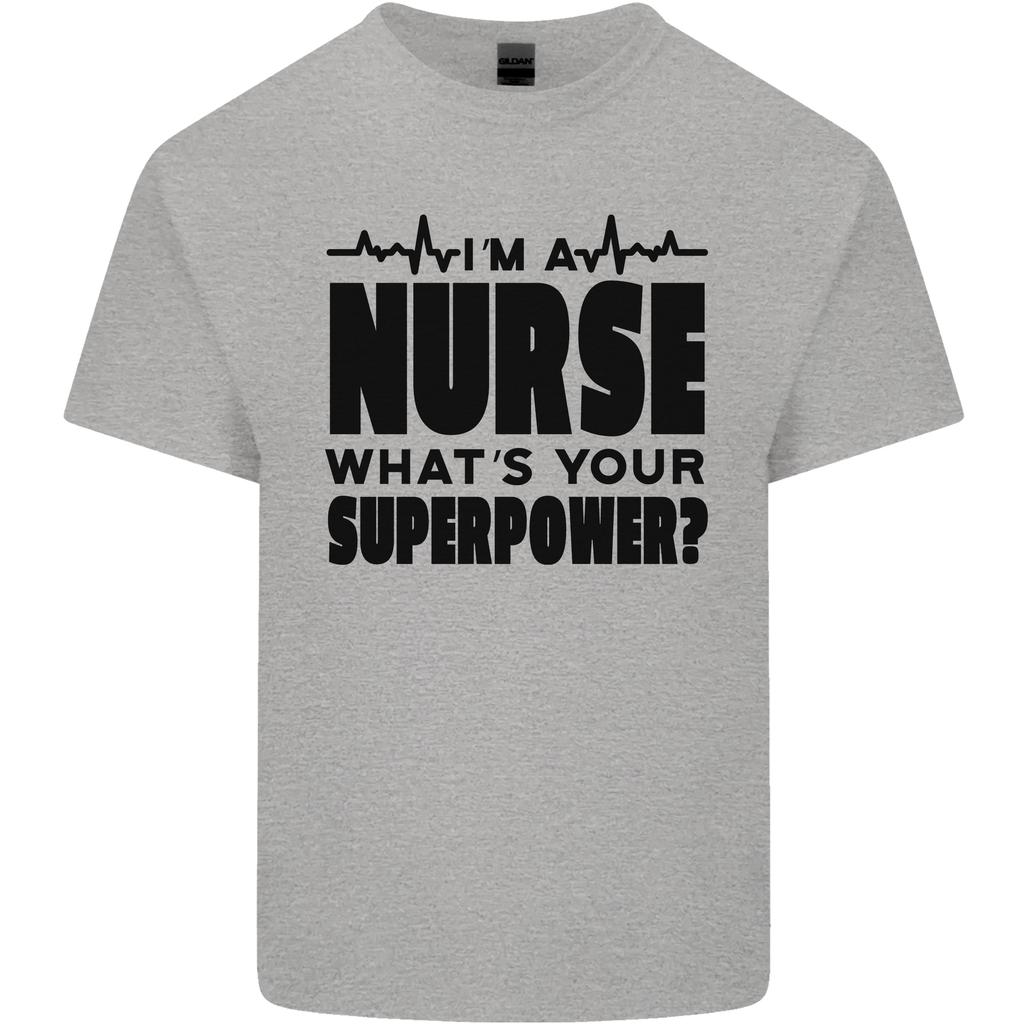 Im a Nurse Whats Your Superpower Nursing Unisexs Light Cotton TShirt