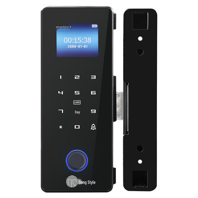 GEPAD A5S Smart Fingerprint Glass Door Lock