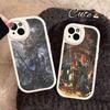 Game D-Dark S-Souls Phone Case For iPhone 16 15 14 13 12 11 Pro Max Plus Leather Shockproof Cover
